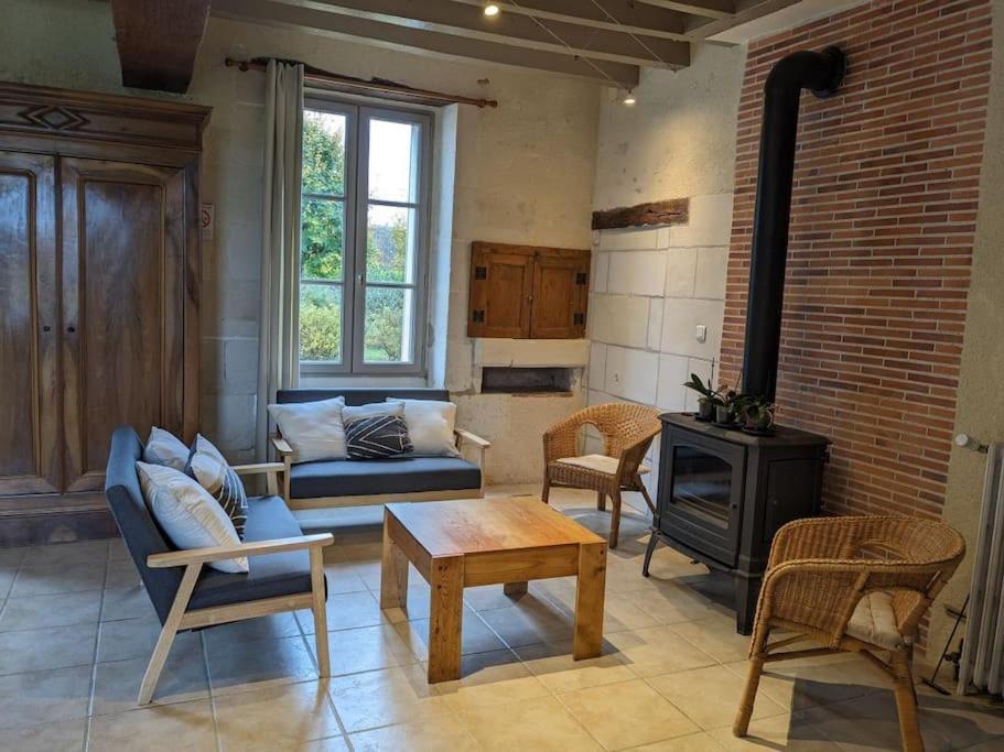 Maison Dans Belle Longere - La Serrerie Le Controis-en-Sologne 外观 照片